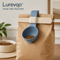 Lurevqo™ SealScoop Pet Food Scoop & Bag Clip