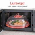Lurevqo™ SteamDial Adjustable Microwave Splatter Cover