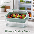 Lurevqo™ FlipDrain Produce Keeper