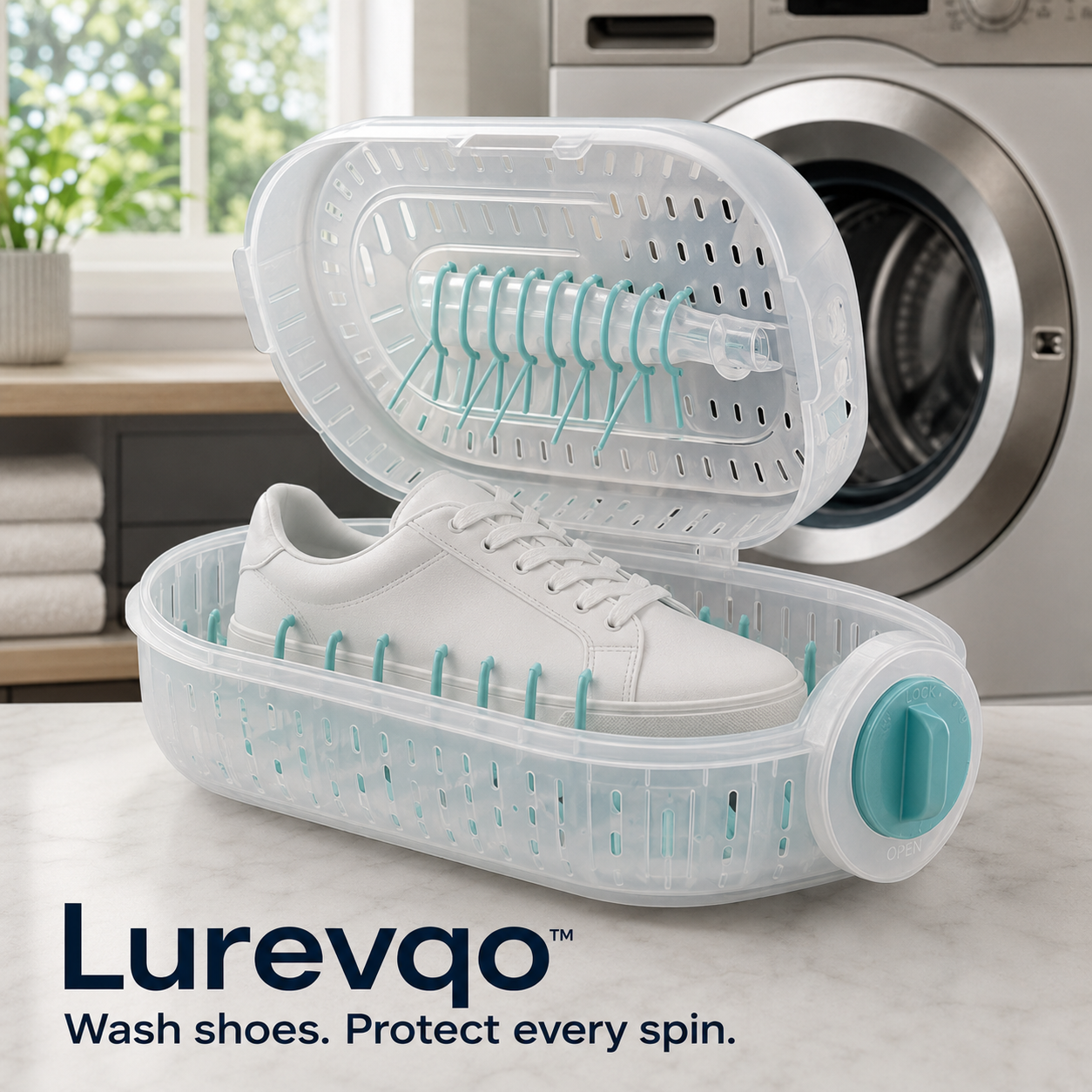 Lurevqo™ SoleSafe Shoe Washing Protection Cage